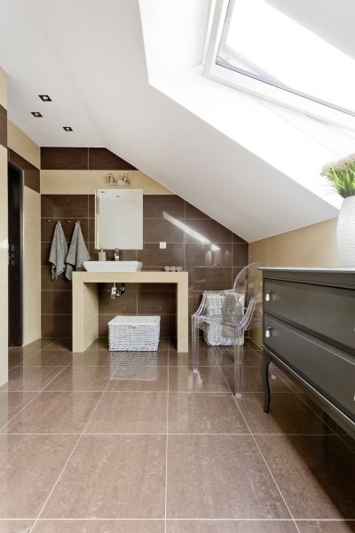 Attic Bathroom Installation in Sterling